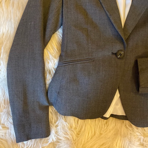 H&M Blazer w/ pencil skirt set- Like new, grey - Picture 7 of 8